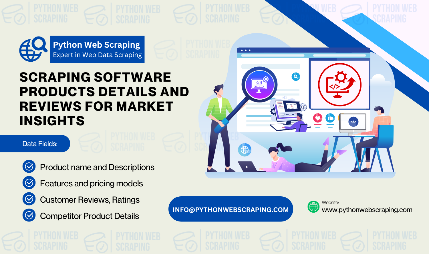 Scraping Software Products Details and Reviews